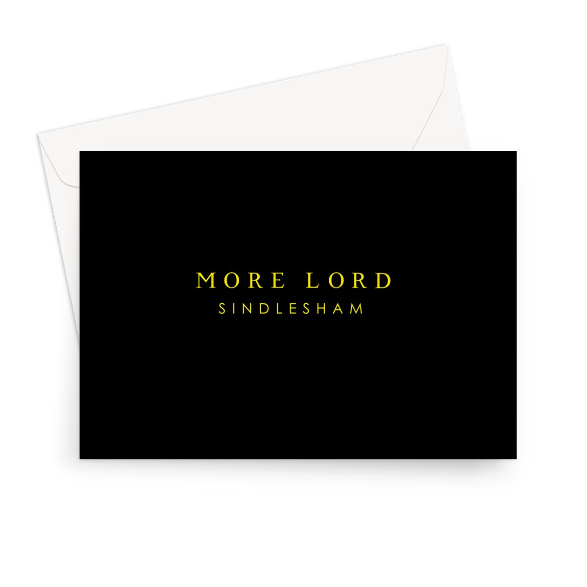 More Lord Sindlesham Greeting Card