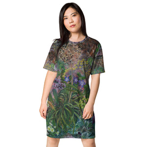 Open image in slideshow, God&#39;s Garden by Jenny Whitfield Tee Dress
