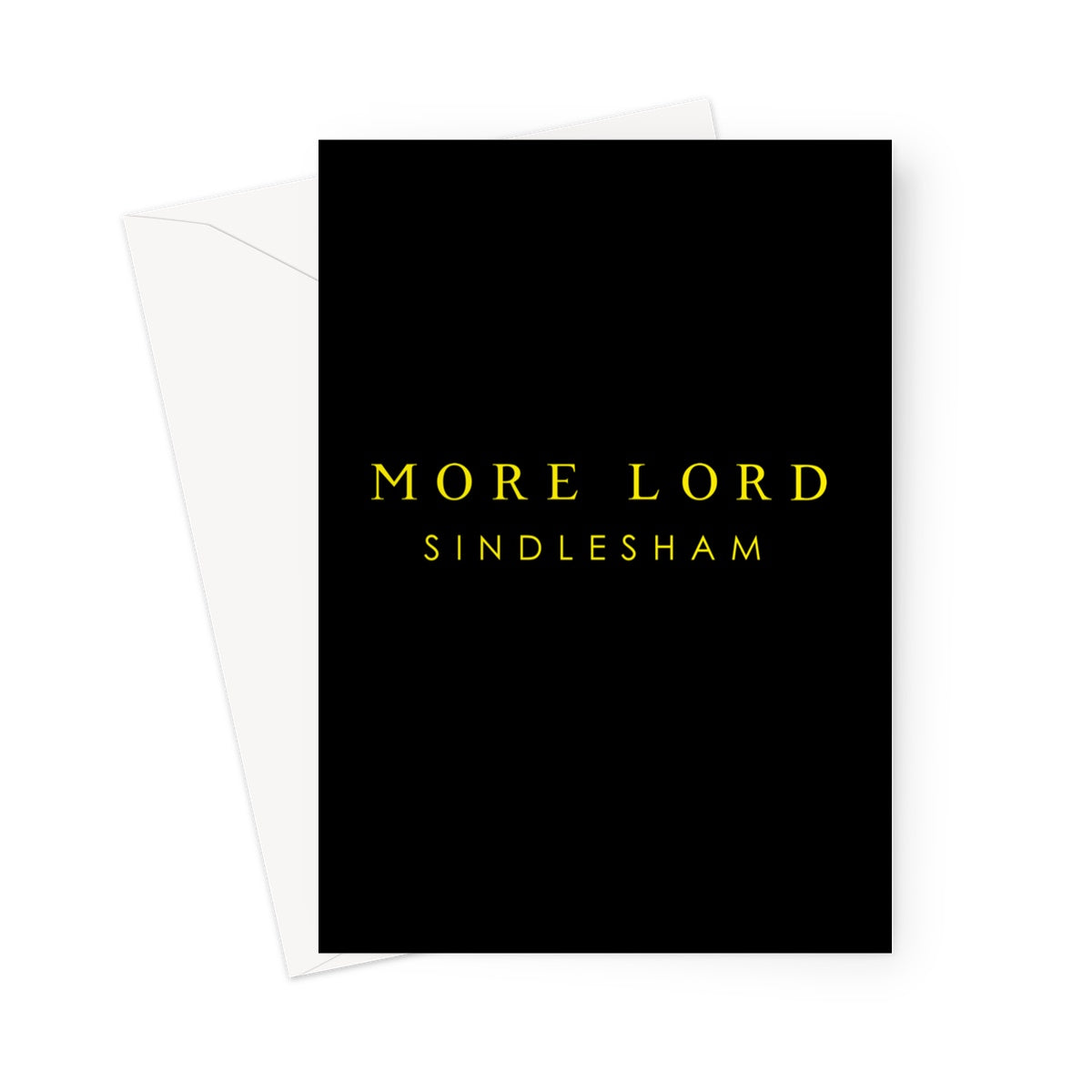 More Lord Sindlesham Greeting Card