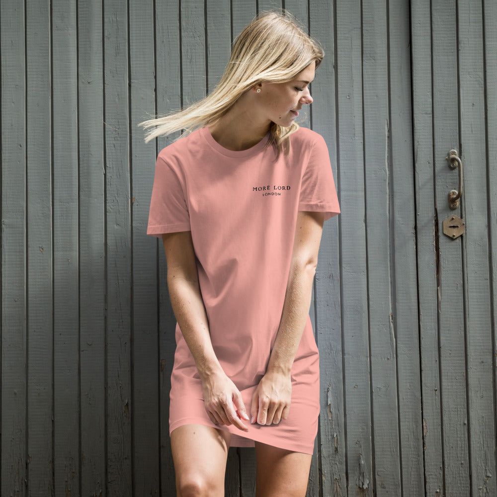 Embroidered Tee Dress