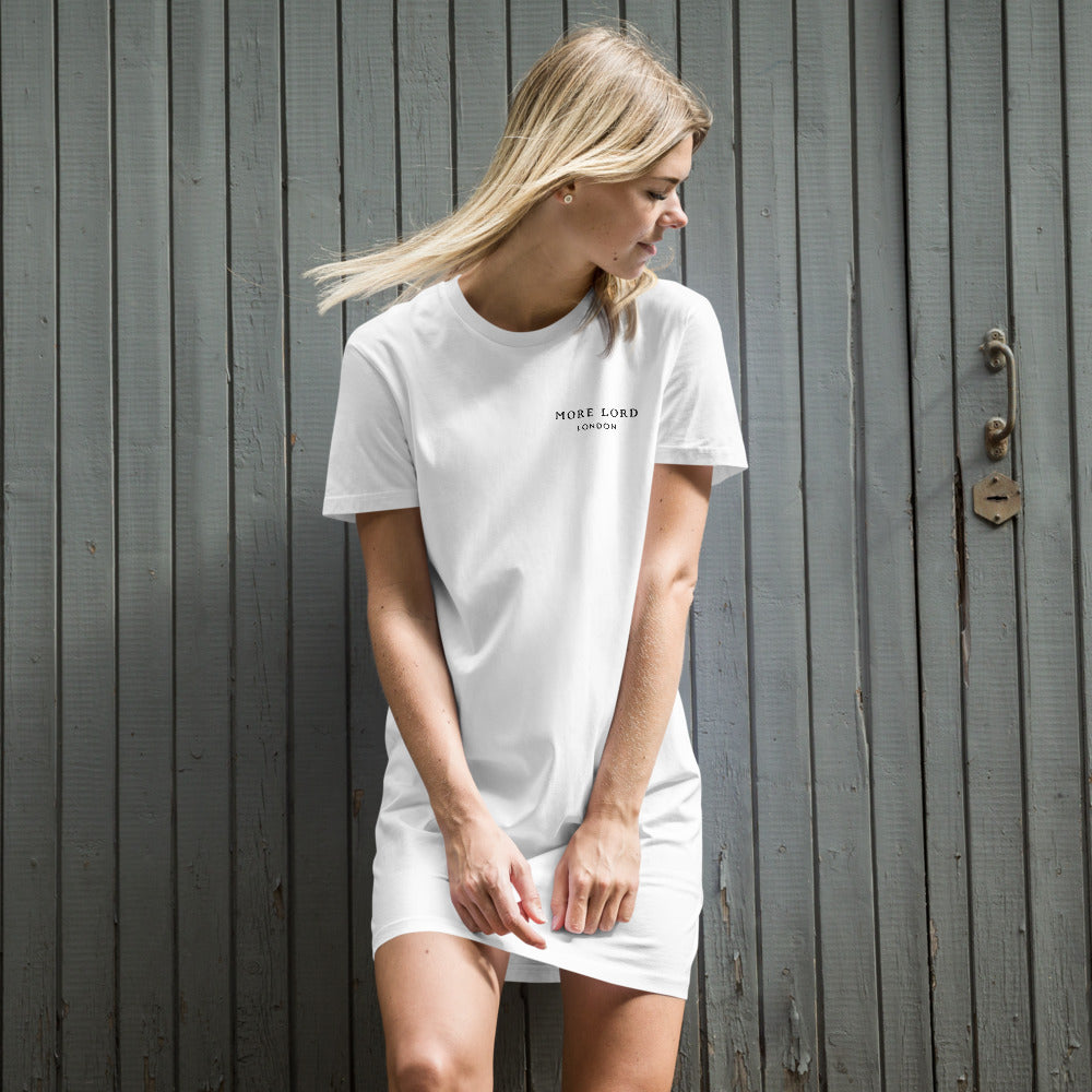 Embroidered Tee Dress